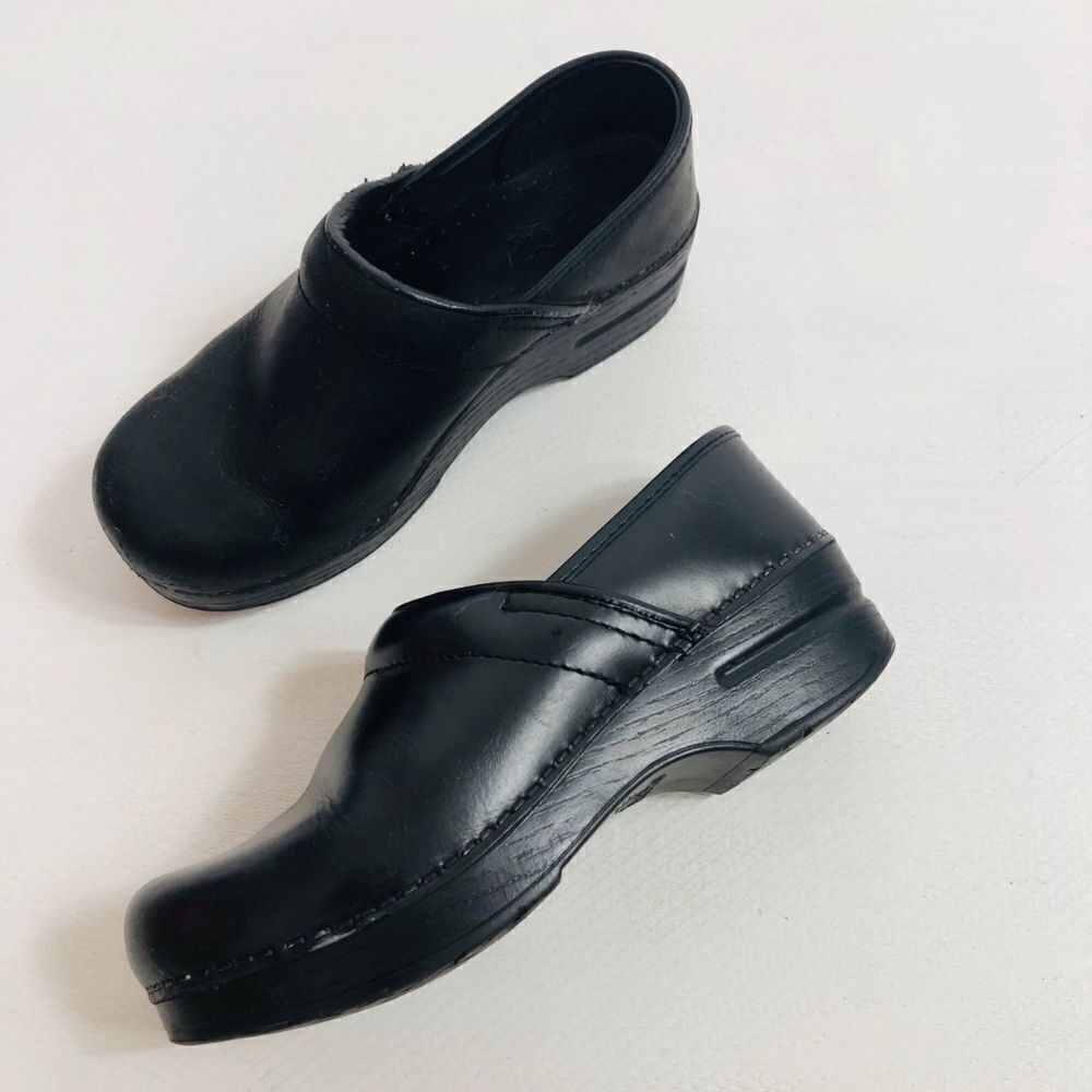 DANSKO Clogs Classic Womens Shoes Size 38 EUR Black